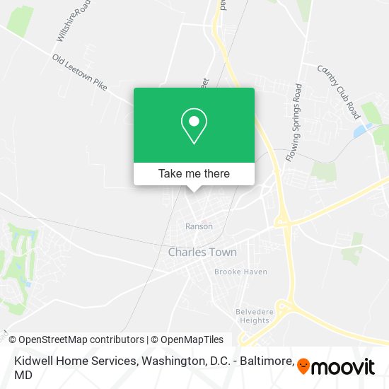 Kidwell Home Services map
