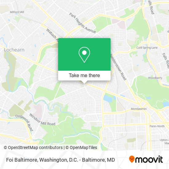 Foi Baltimore map