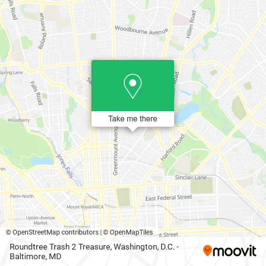 Roundtree Trash 2 Treasure map