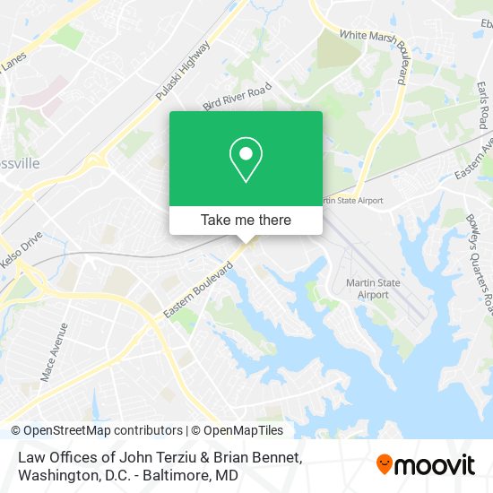 Mapa de Law Offices of John Terziu & Brian Bennet