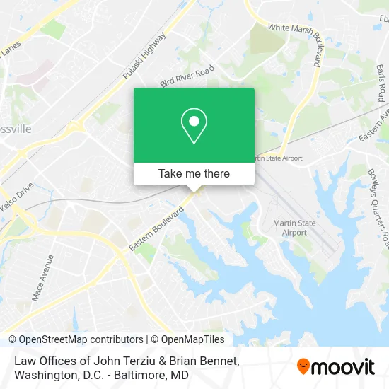 Law Offices of John Terziu & Brian Bennet map