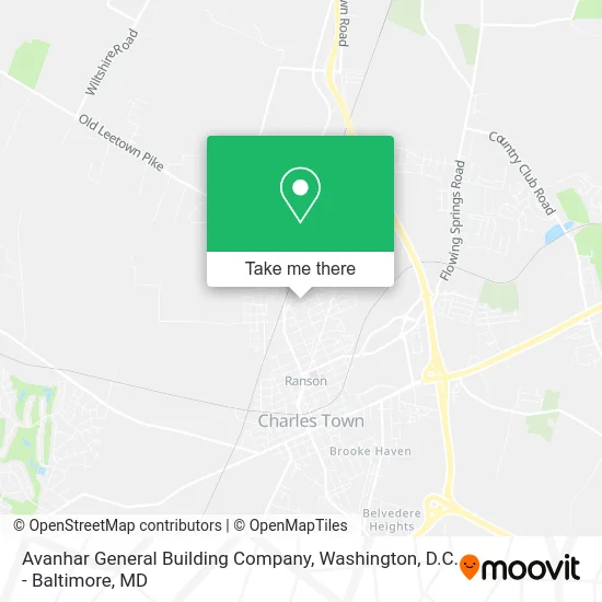 Avanhar General Building Company map