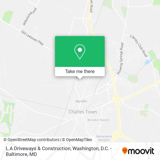 Mapa de L.A Driveways & Construction