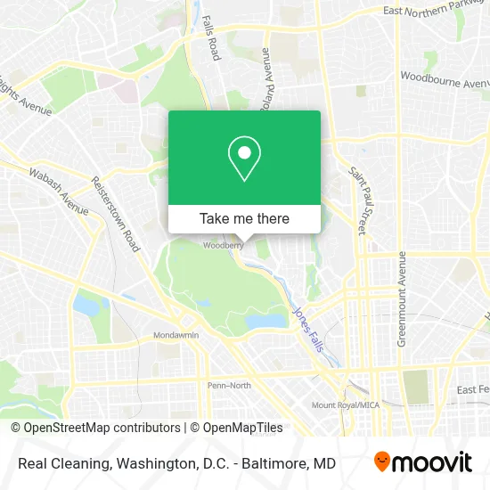 Real Cleaning map