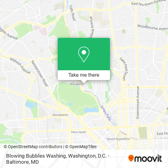 Blowing Bubbles Washing map