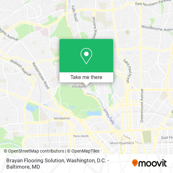 Mapa de Brayan Flooring Solution