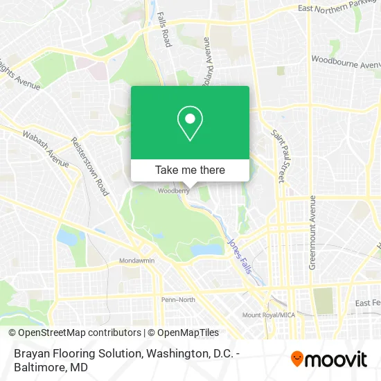 Brayan Flooring Solution map