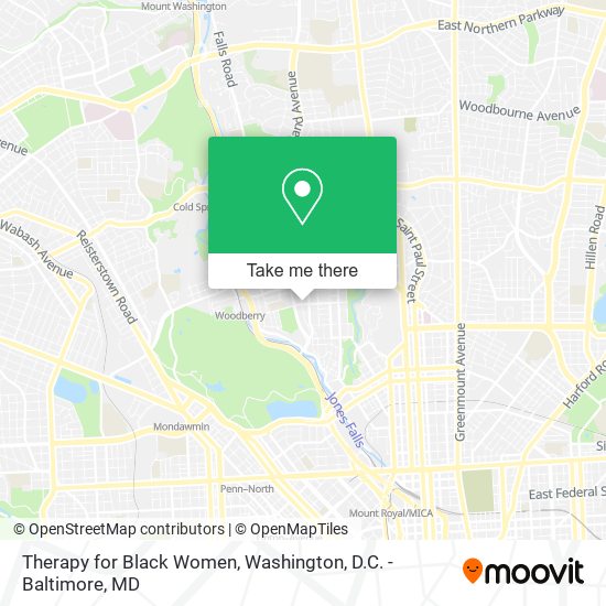 Mapa de Therapy for Black Women