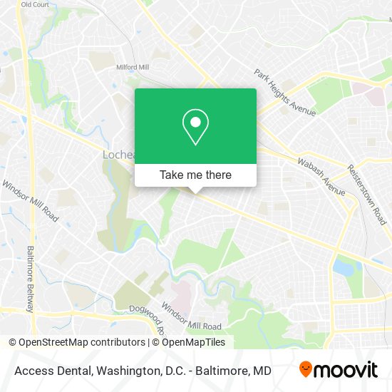Mapa de Access Dental
