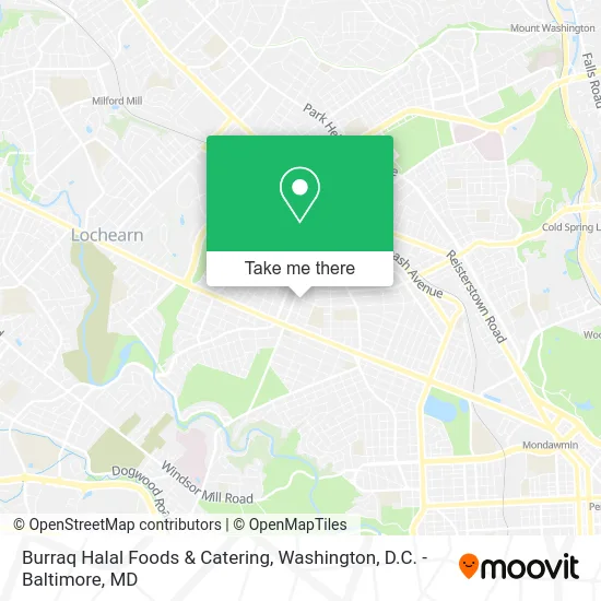 Burraq Halal Foods & Catering map
