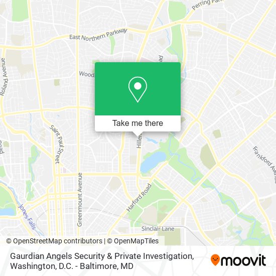 Gaurdian Angels Security & Private Investigation map