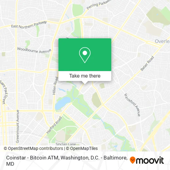 Coinstar - Bitcoin ATM map