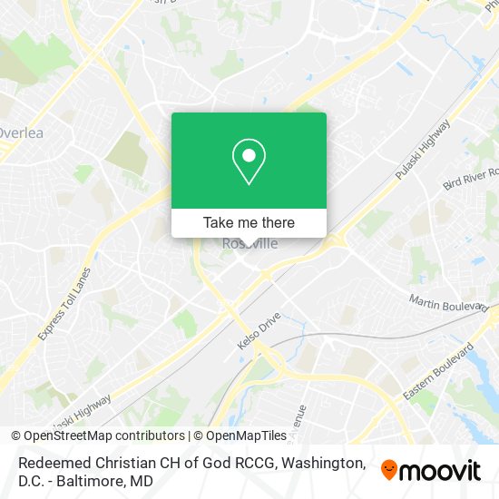 Mapa de Redeemed Christian CH of God RCCG