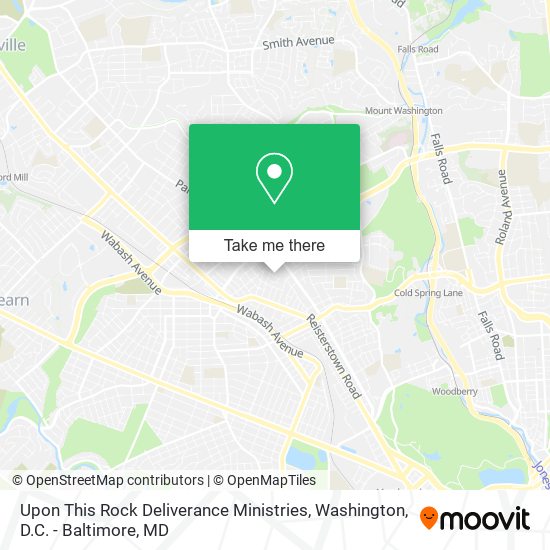 Upon This Rock Deliverance Ministries map