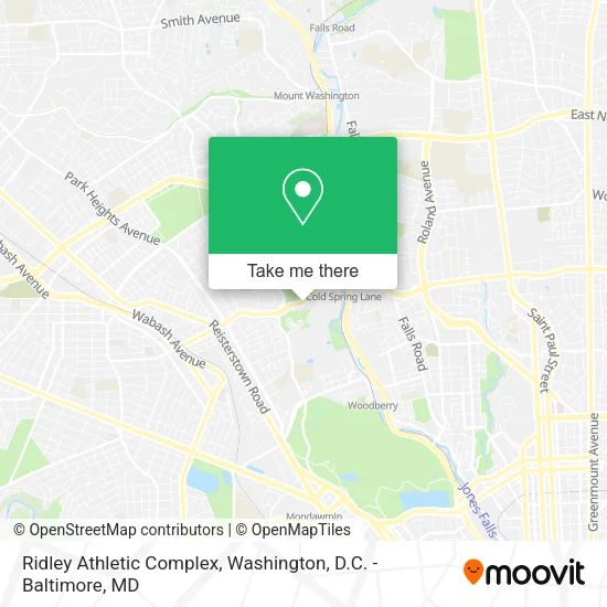 Ridley Athletic Complex map