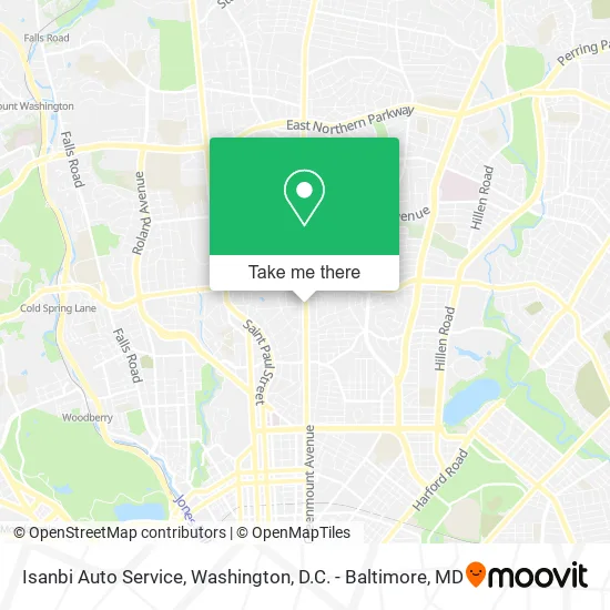 Isanbi Auto Service map