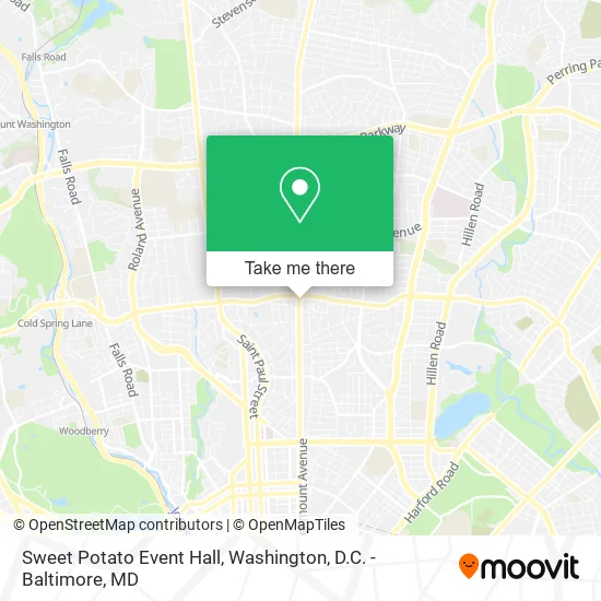 Sweet Potato Event Hall map