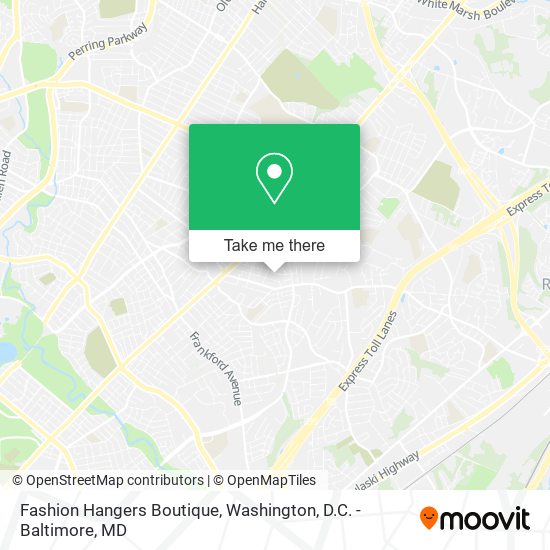 Fashion Hangers Boutique map