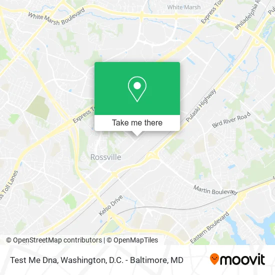 Mapa de Test Me Dna