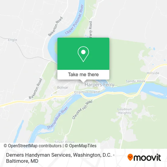 Demers Handyman Services map