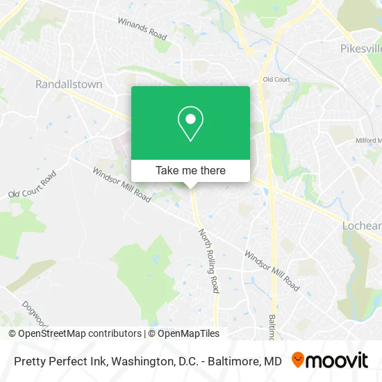Mapa de Pretty Perfect Ink