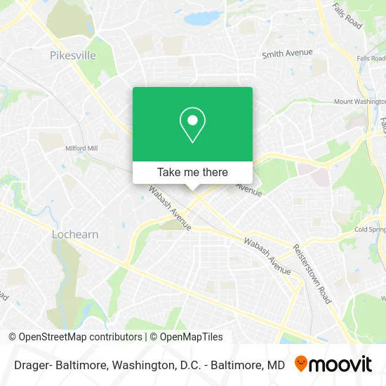 Drager- Baltimore map