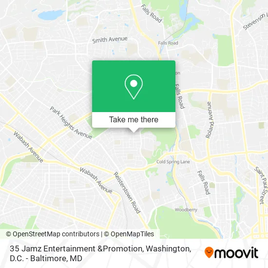 35 Jamz Entertainment &Promotion map