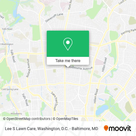 Lee S Lawn Care map