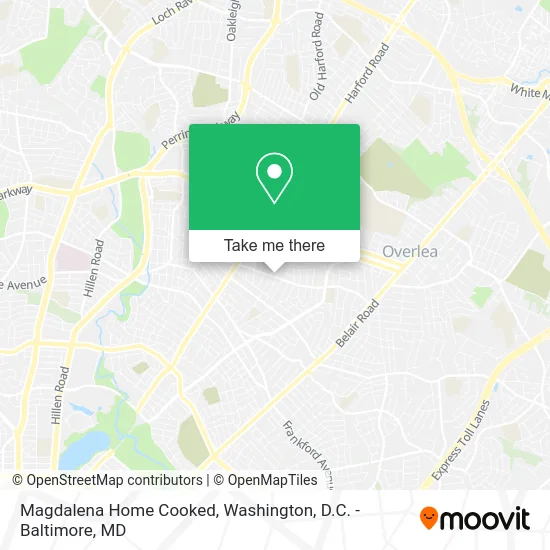 Magdalena Home Cooked map