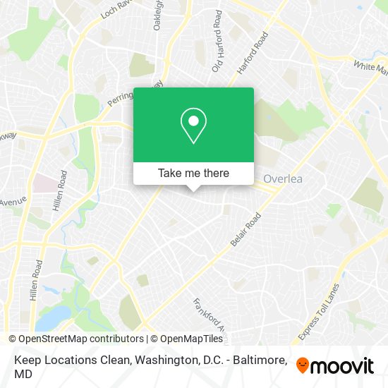 Keep Locations Clean map