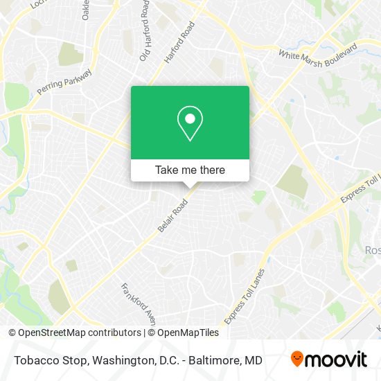 Tobacco Stop map