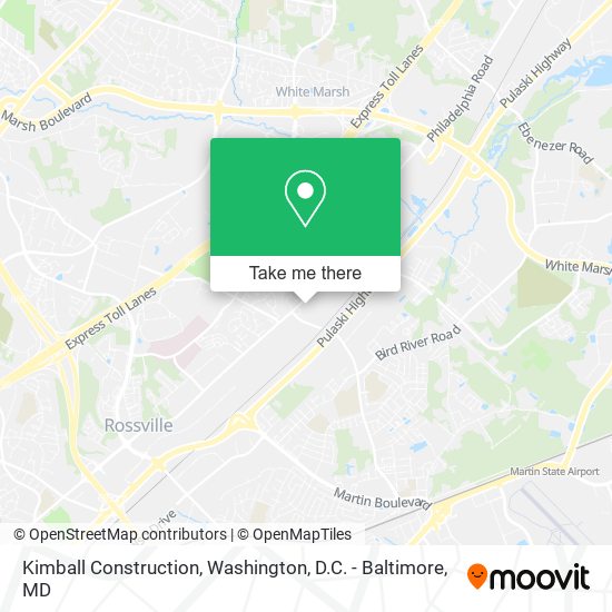 Mapa de Kimball Construction