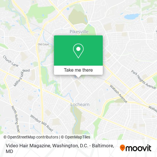 Video Hair Magazine map