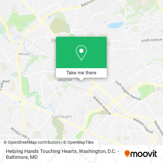 Helping Hands Touching Hearts map