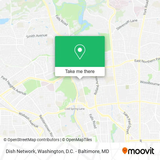 Dish Network map
