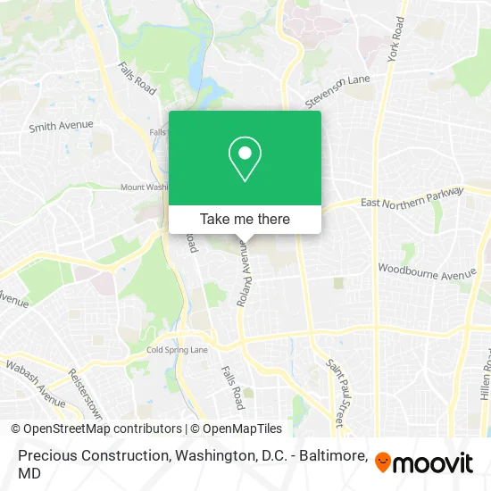 Precious Construction map