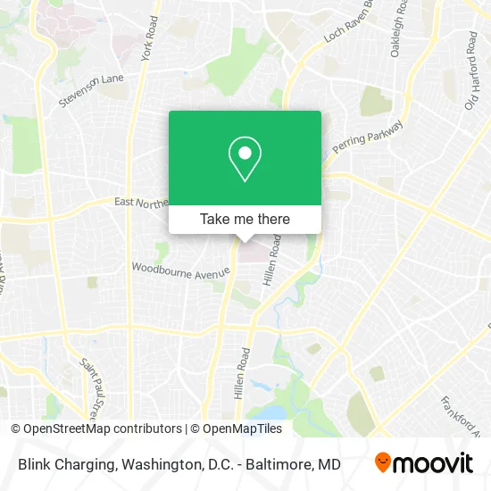 Blink Charging map