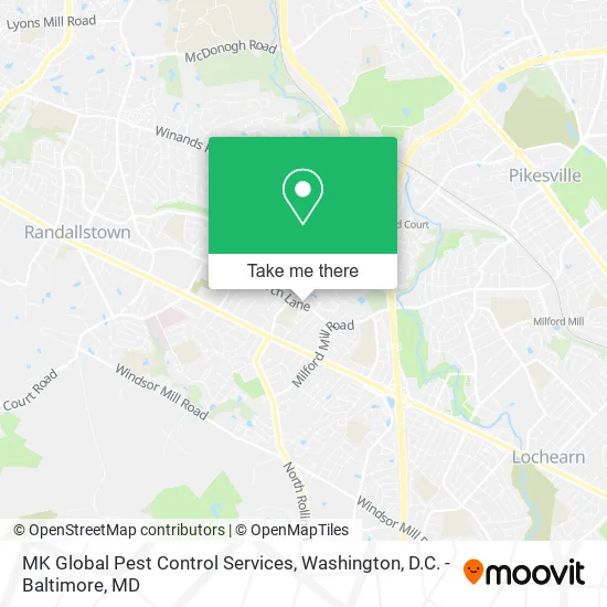 MK Global Pest Control Services map