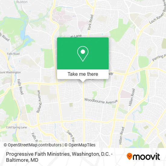Progressive Faith Ministries map