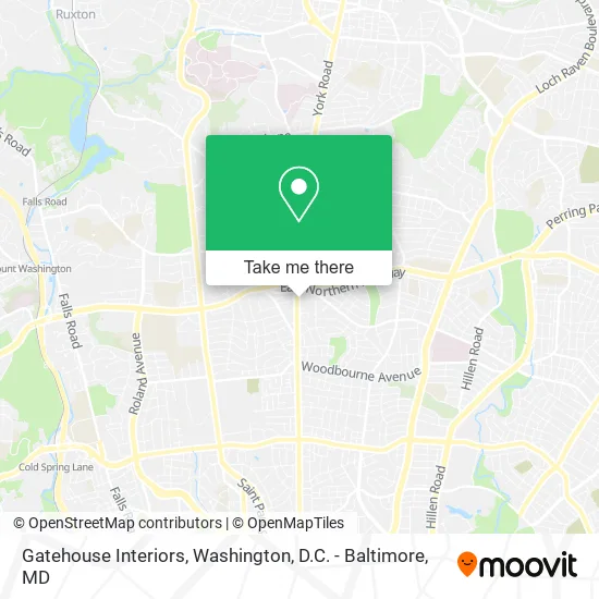 Gatehouse Interiors map