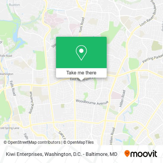 Mapa de Kiwi Enterprises