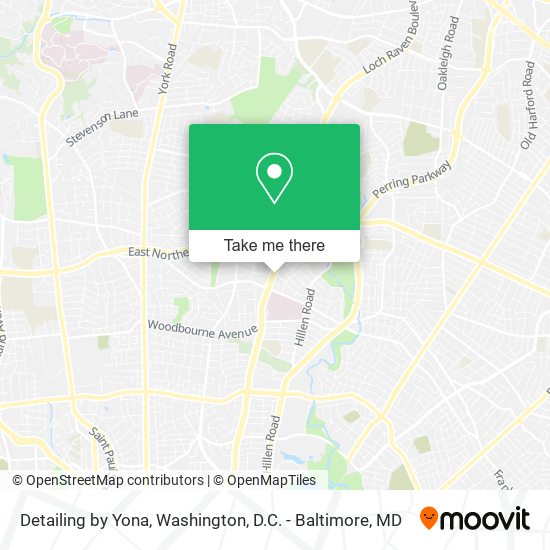 Mapa de Detailing by Yona