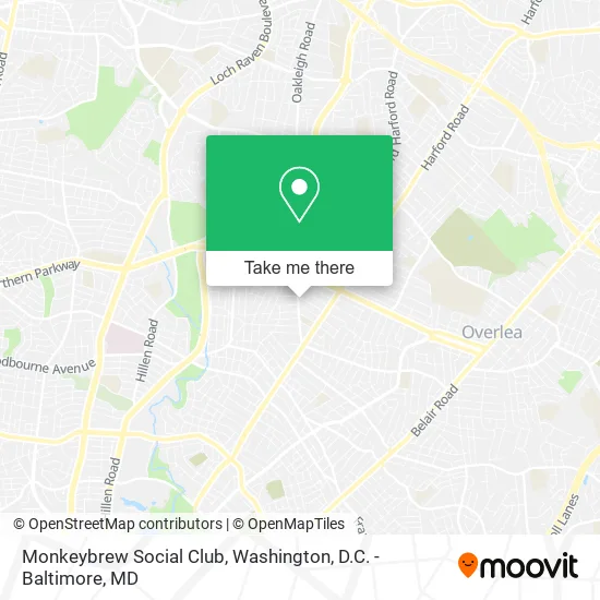 Monkeybrew Social Club map