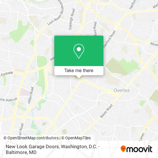 New Look Garage Doors map