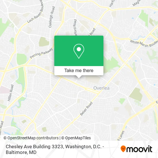 Chesley Ave Building 3323 map