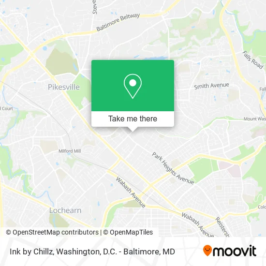 Ink by Chillz map