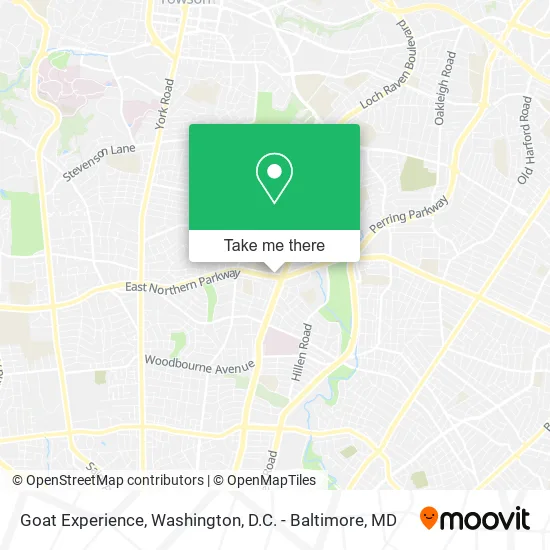Goat Experience map