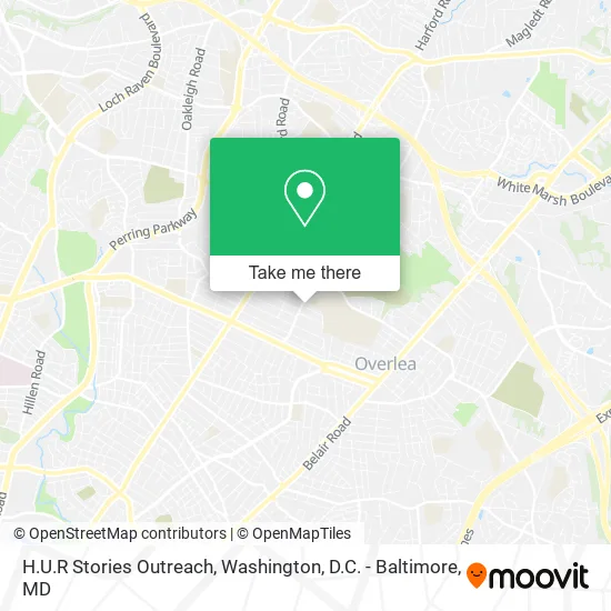 H.U.R Stories Outreach map