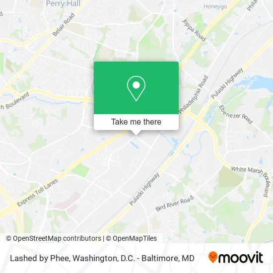Lashed by Phee map