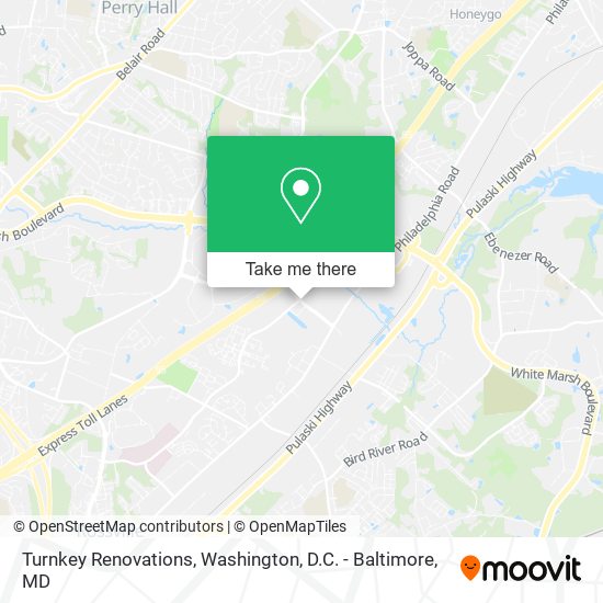 Turnkey Renovations map